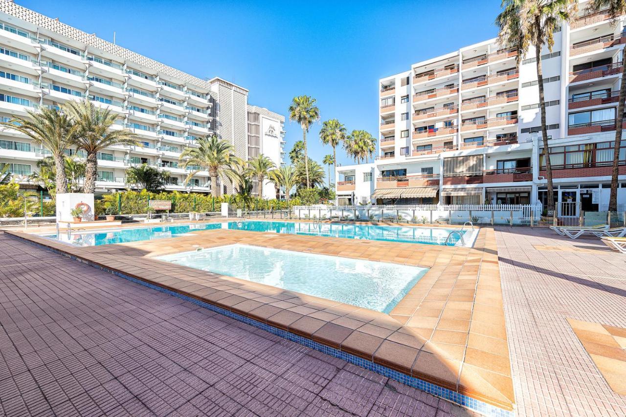 Ferienwohnung Apartamento A Pie Del Mar Playa del Inglés Exterior foto