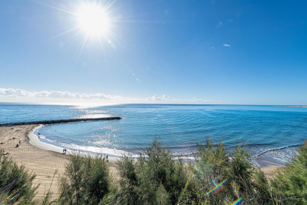 Ferienwohnung Apartamento A Pie Del Mar Playa del Inglés Exterior foto