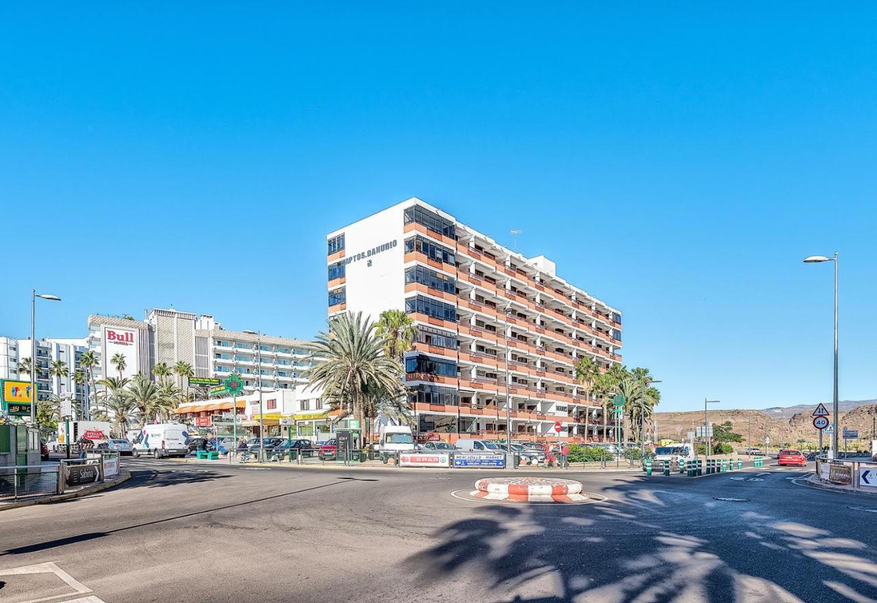 Ferienwohnung Apartamento A Pie Del Mar Playa del Inglés Exterior foto