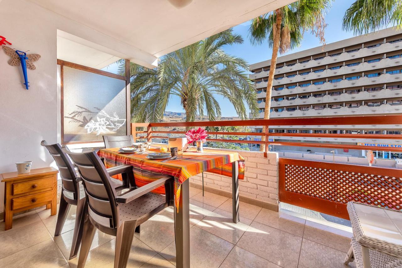 Ferienwohnung Apartamento A Pie Del Mar Playa del Inglés Exterior foto