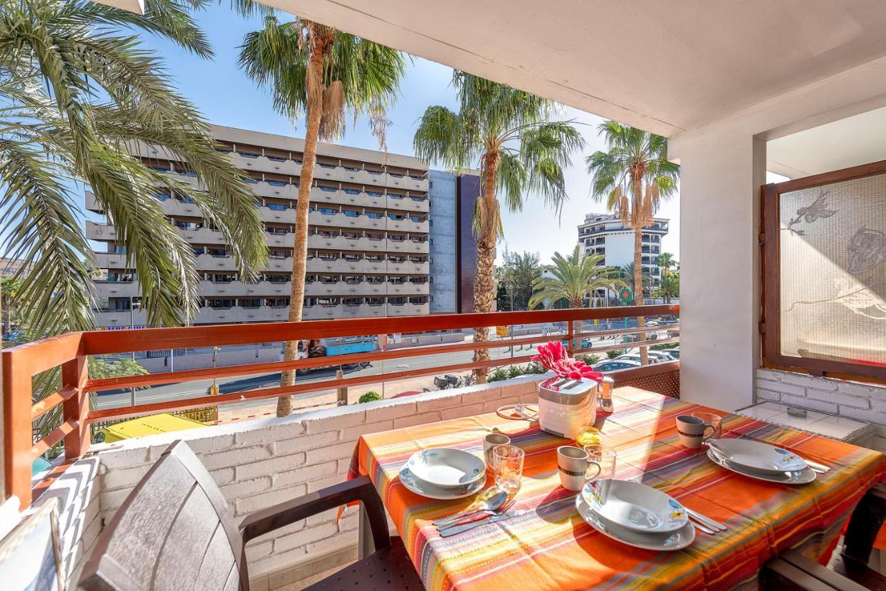 Ferienwohnung Apartamento A Pie Del Mar Playa del Inglés Exterior foto